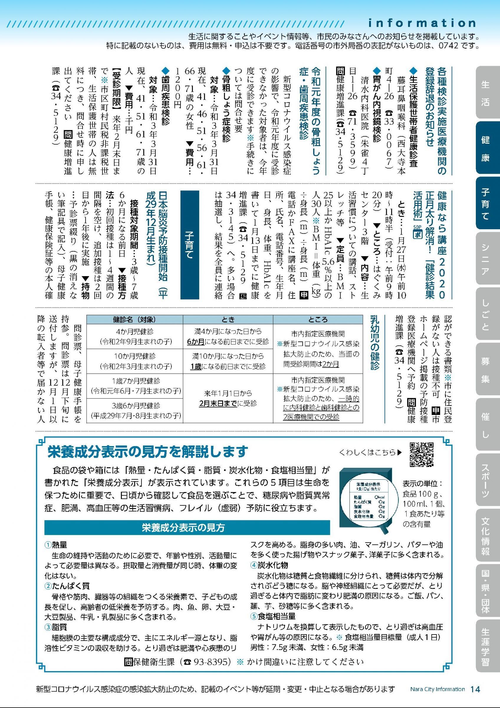 ウェブブック - しみんだより令和2年12月号webブック12～34p 3ページ目