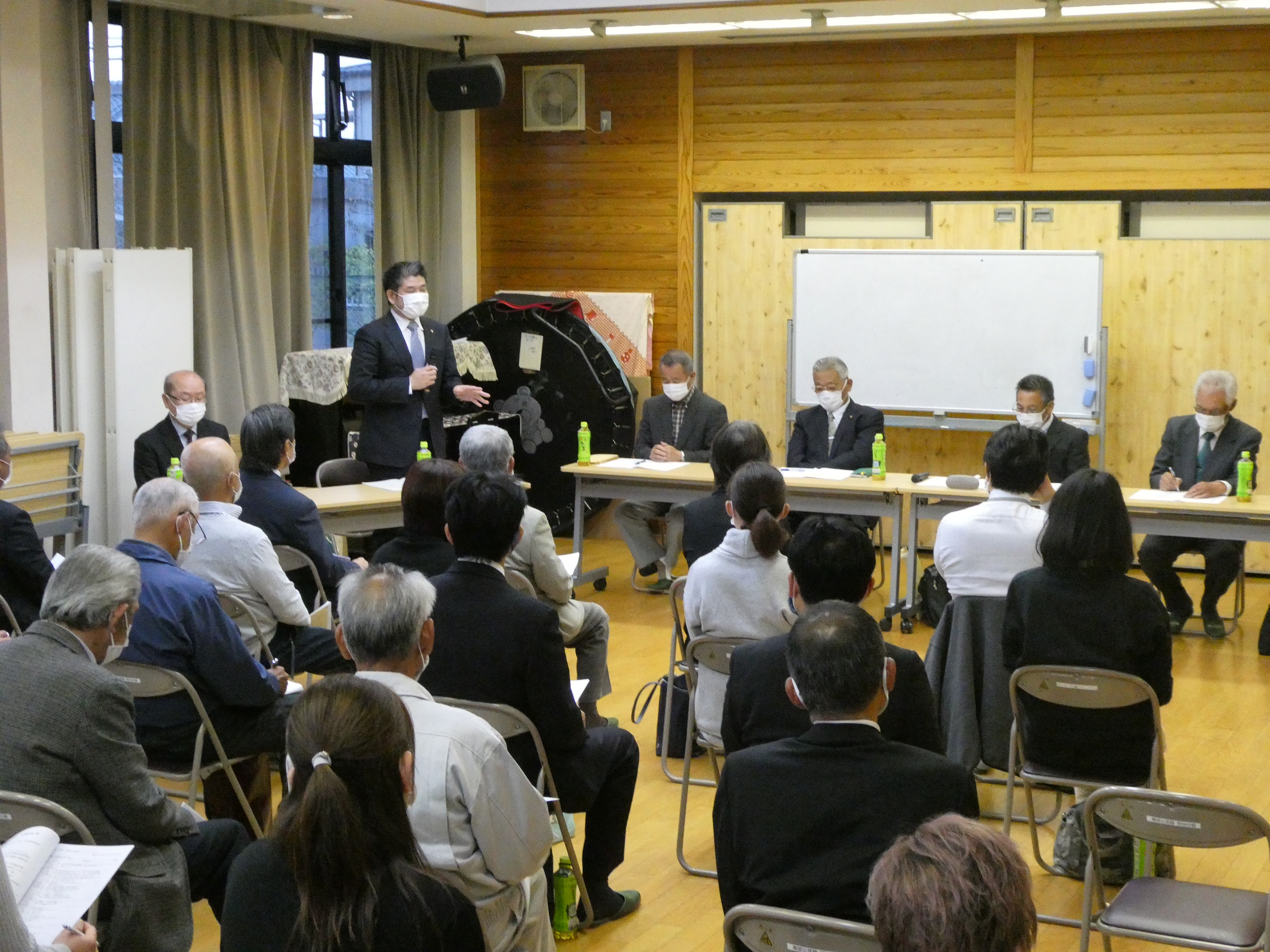 明治地域自治協議会立ち上げ式