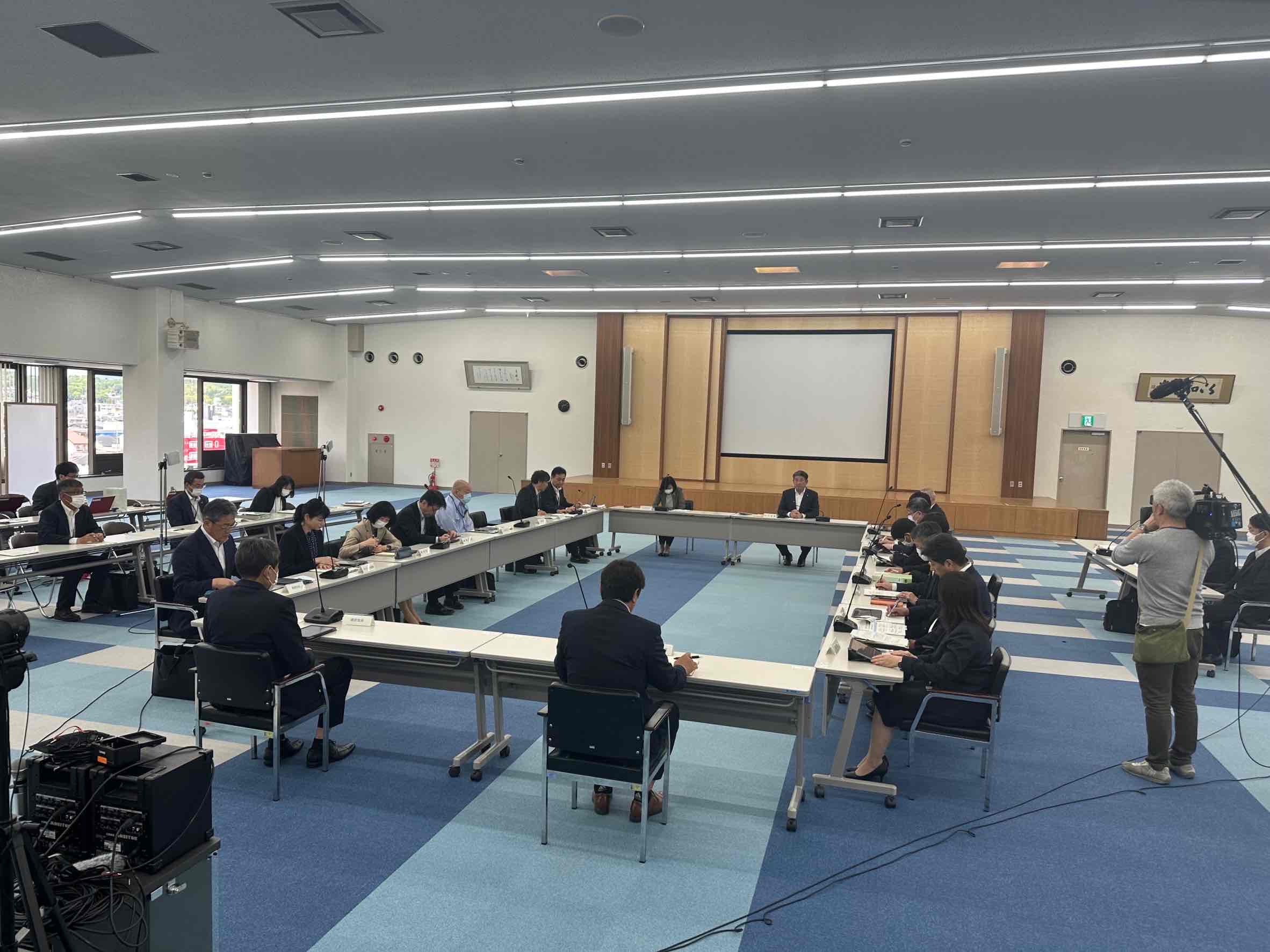 第51回コロナウイルス対策本部会議(正庁)