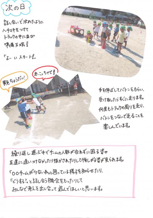 話し合ったことをやってみました