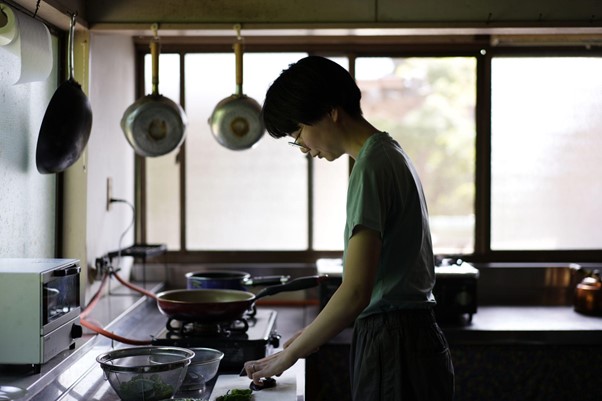 川崎さきさんのお料理の様子