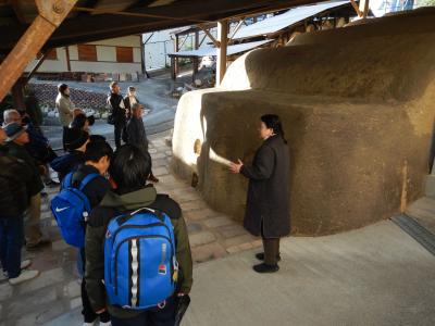 赤膚山元窯の登り窯