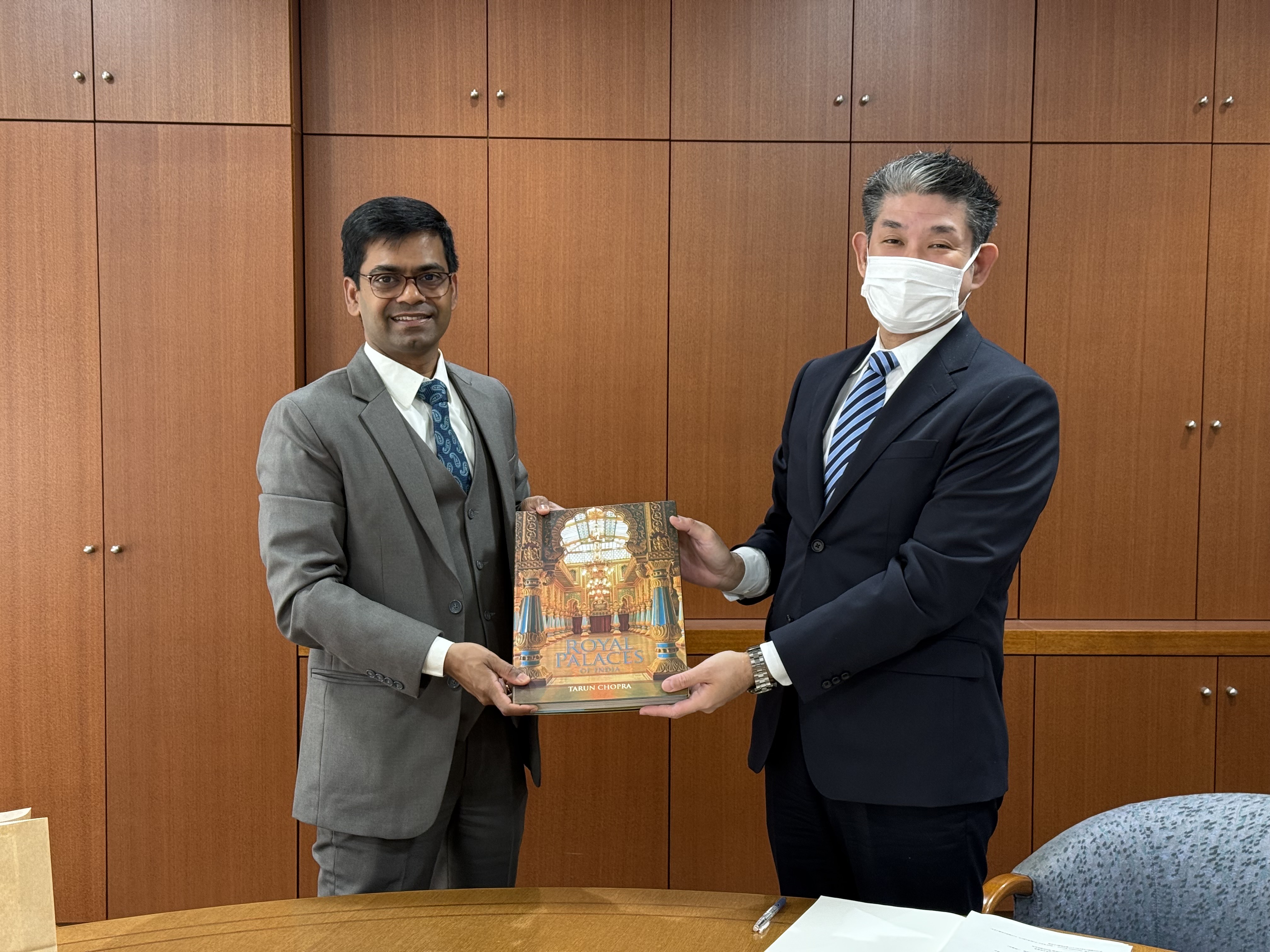 在大阪・神戸インド総領事 表敬訪問