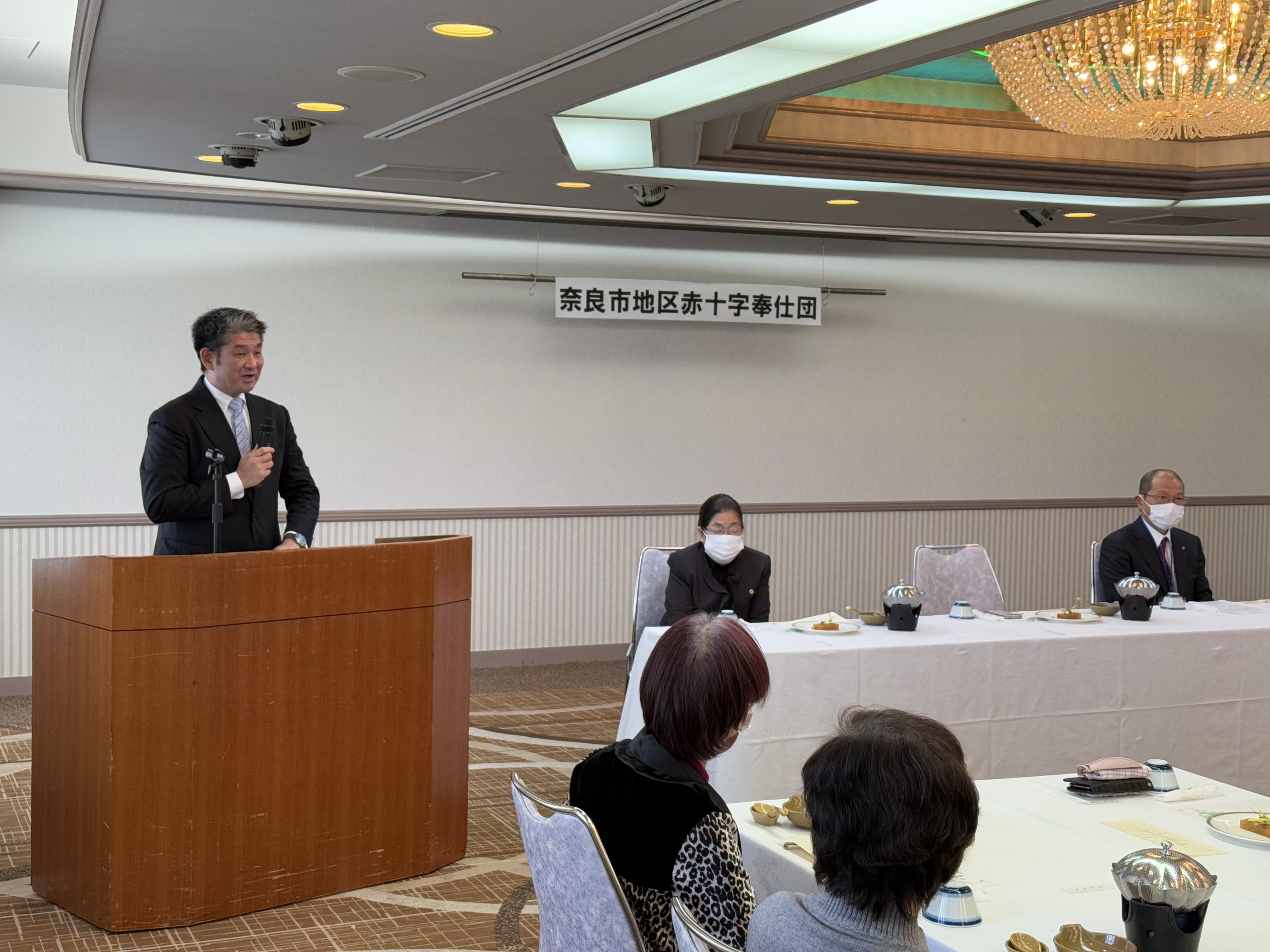 奈良市地区赤十字奉仕団新年会