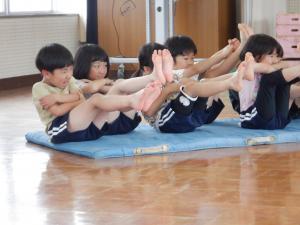 佐保幼　のびのびクラブ5月