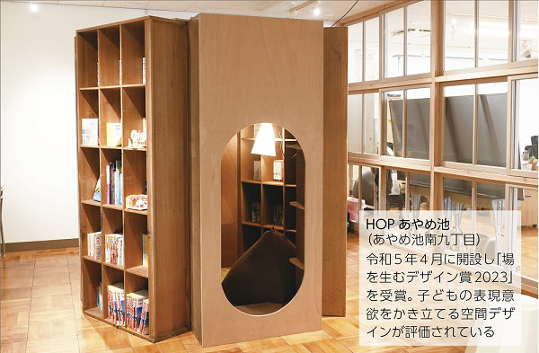 HOPあやめ池の施設の様子