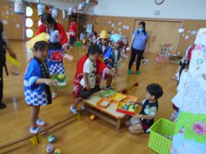 5歳児玉入れ