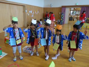 お子様ランチチーム楽しんでいます