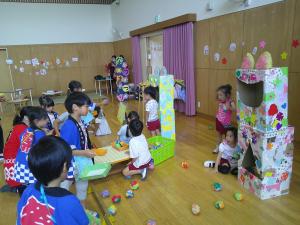 玉入れ屋さんになっています