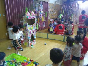 玉入れ屋さんが始まりました