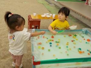 スーパーボールすくい②