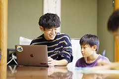 奈良教育大学　川頭さんの写真