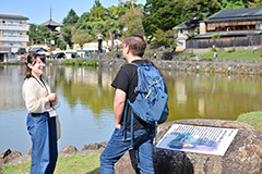奈良女子大学　坂本さんの写真