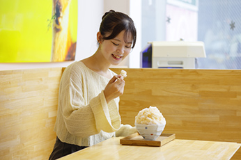 おちゃのこでかき氷