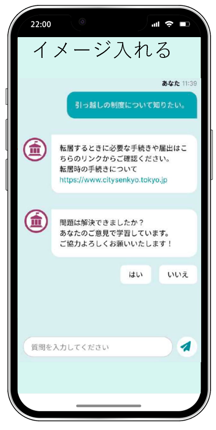 携帯操作画面