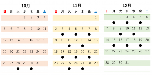 実施スケジュール