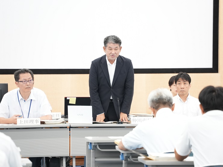 第2回新クリーンセンター建設に関する懇談会の様子1