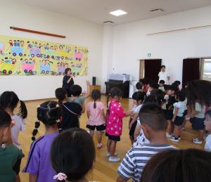 4,5歳 2学期始業式