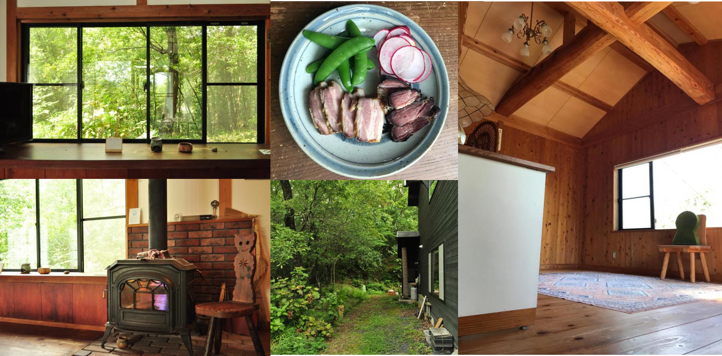 月ヶ瀬森の茶論の内観