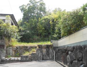 公売財産（宅地）の外観①