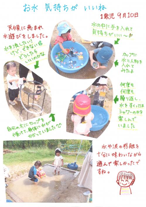 お水気持ちがいいね