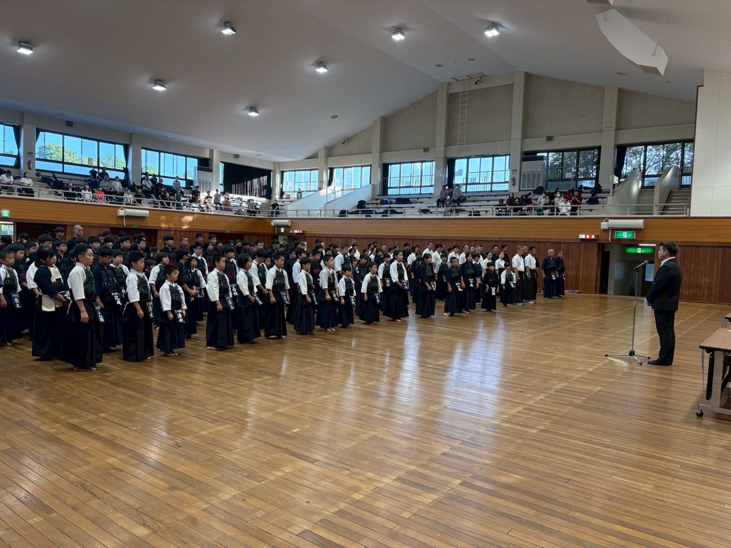 第51回奈良市武道土用稽古会開会式