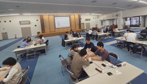 マシュマロチャレンジの様子1