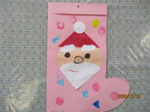 クリスマスプレゼントの袋づくり7
