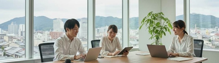 奈良で住み働く若い世代イメージ画像