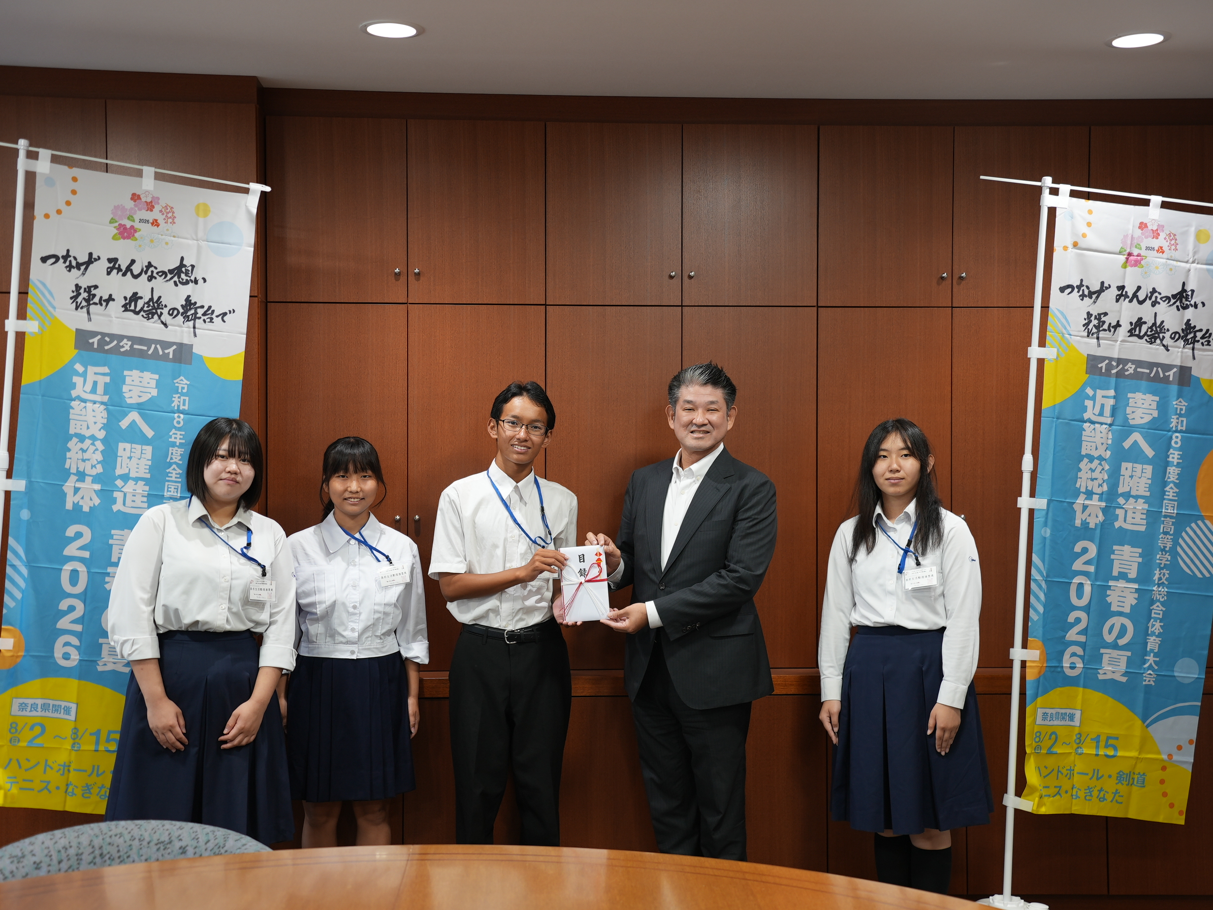 インターハイ奈良県高校生活動推進委員会「わっしょい倭」によるPR活動