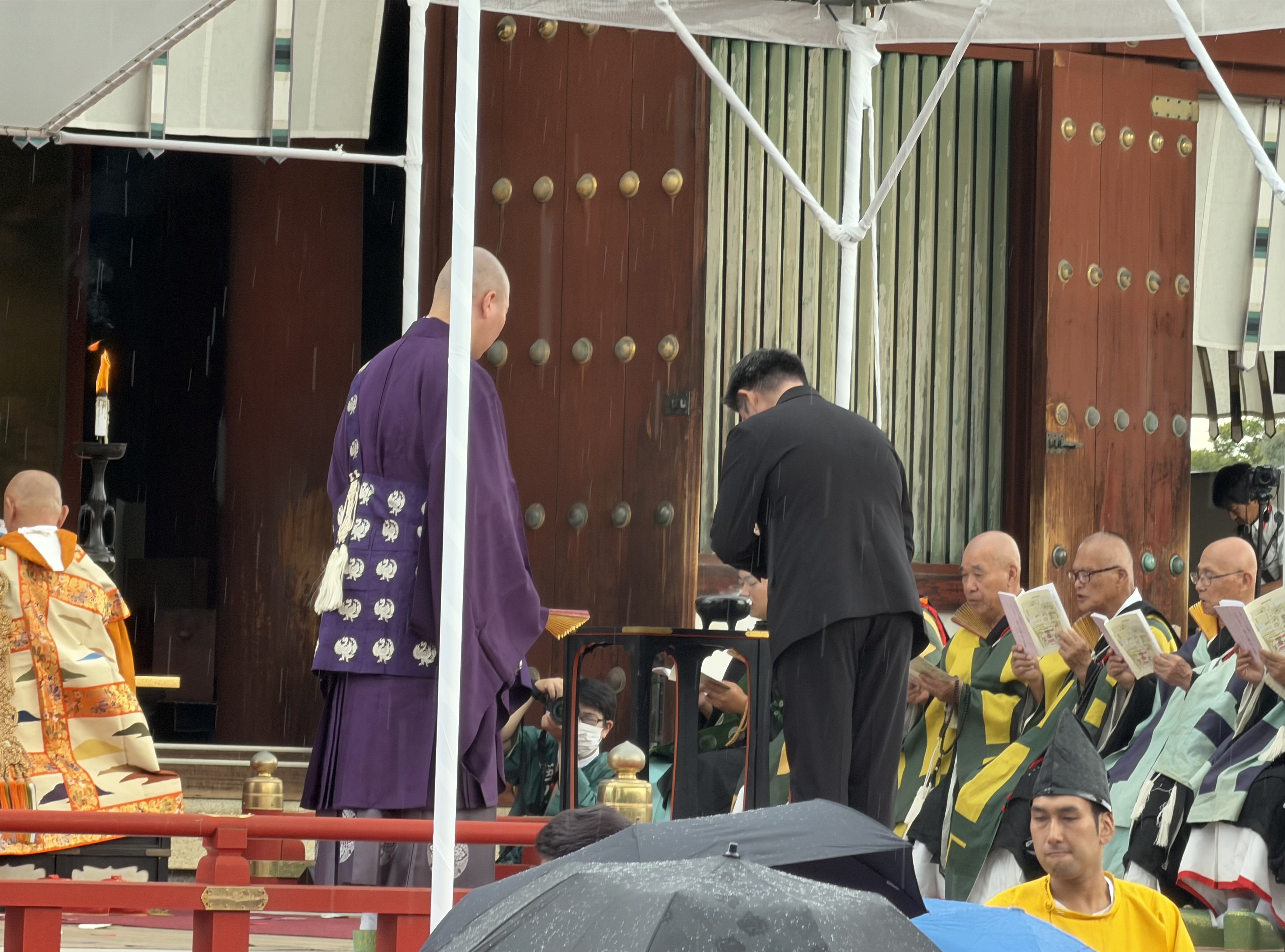 薬師寺印鑰継承並びに晋山奉告法要