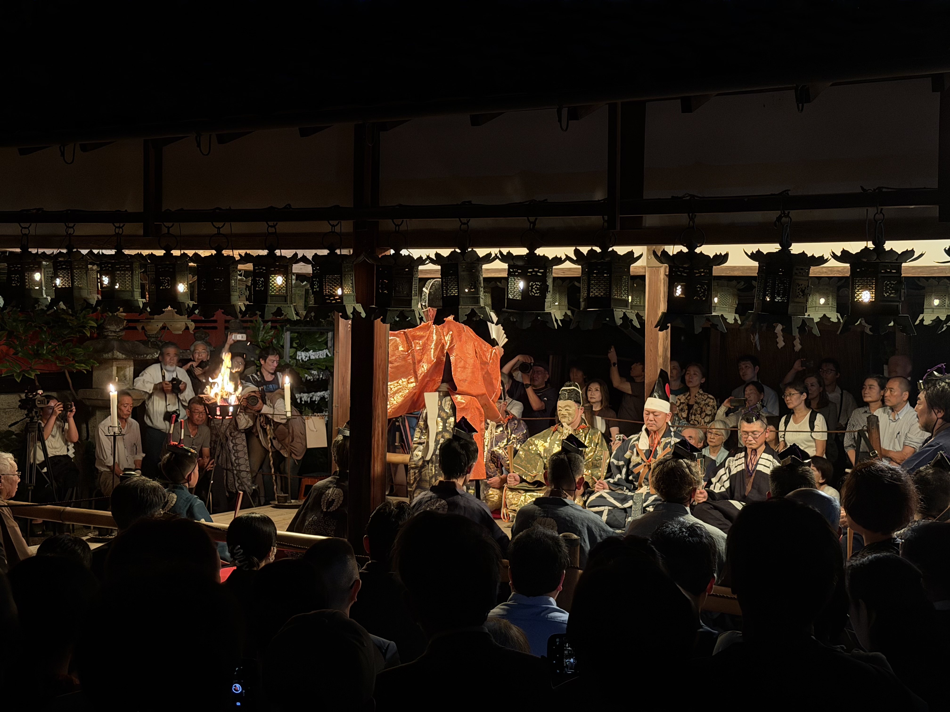 奈良豆比古神社「翁舞」