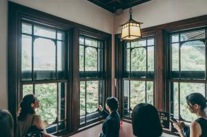 奈良ホテルチームのフィールドワークの様子２