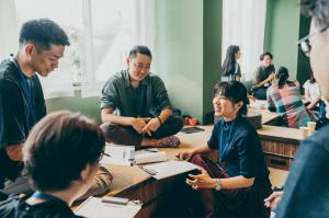 キックオフの様子２