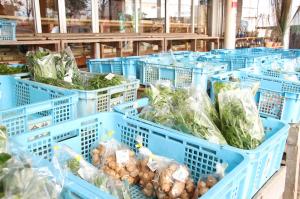 直売所の様子
