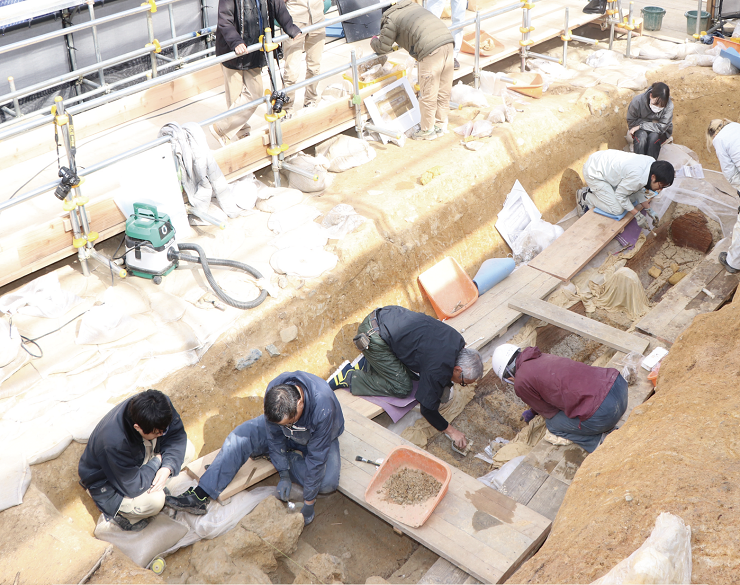 画像発掘作業全景