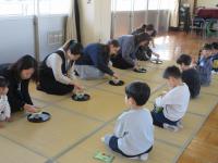親子茶道教室③