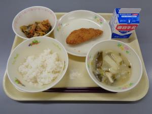 ミニ白菜を使用した献立