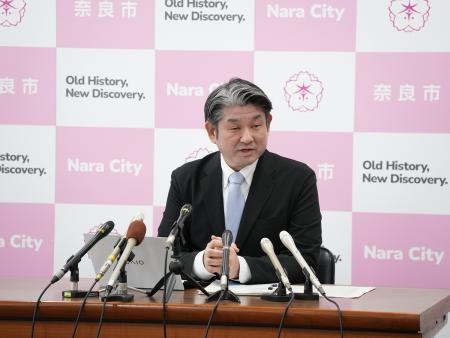定例記者会見