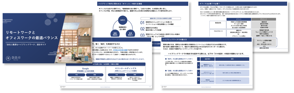 「リモートワークとオフィスワークの最適バランス」設計ガイド