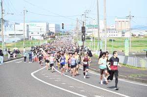 マラソン大会の様子