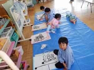 佐保幼　こいのぼり絵2