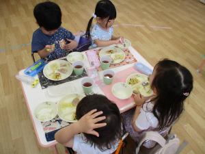 給食おいしいな