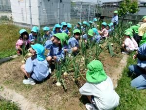 お話を聞く子ども達