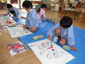 佐保幼　5月絵画2