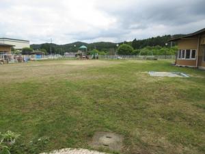 きれいになった園庭