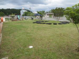きれいになった乳児園庭