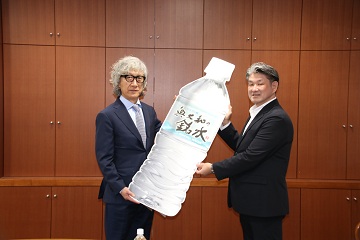 災害時等における飲料水の供給に関する協定締結式