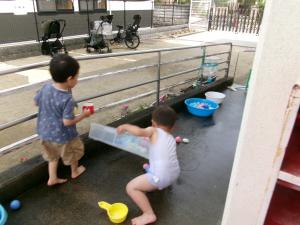 水遊び２