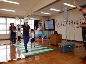 佐保幼　6月交通安全教室2